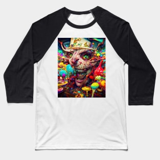 Fear and Loathing in Wonderland #6 Baseball T-Shirt